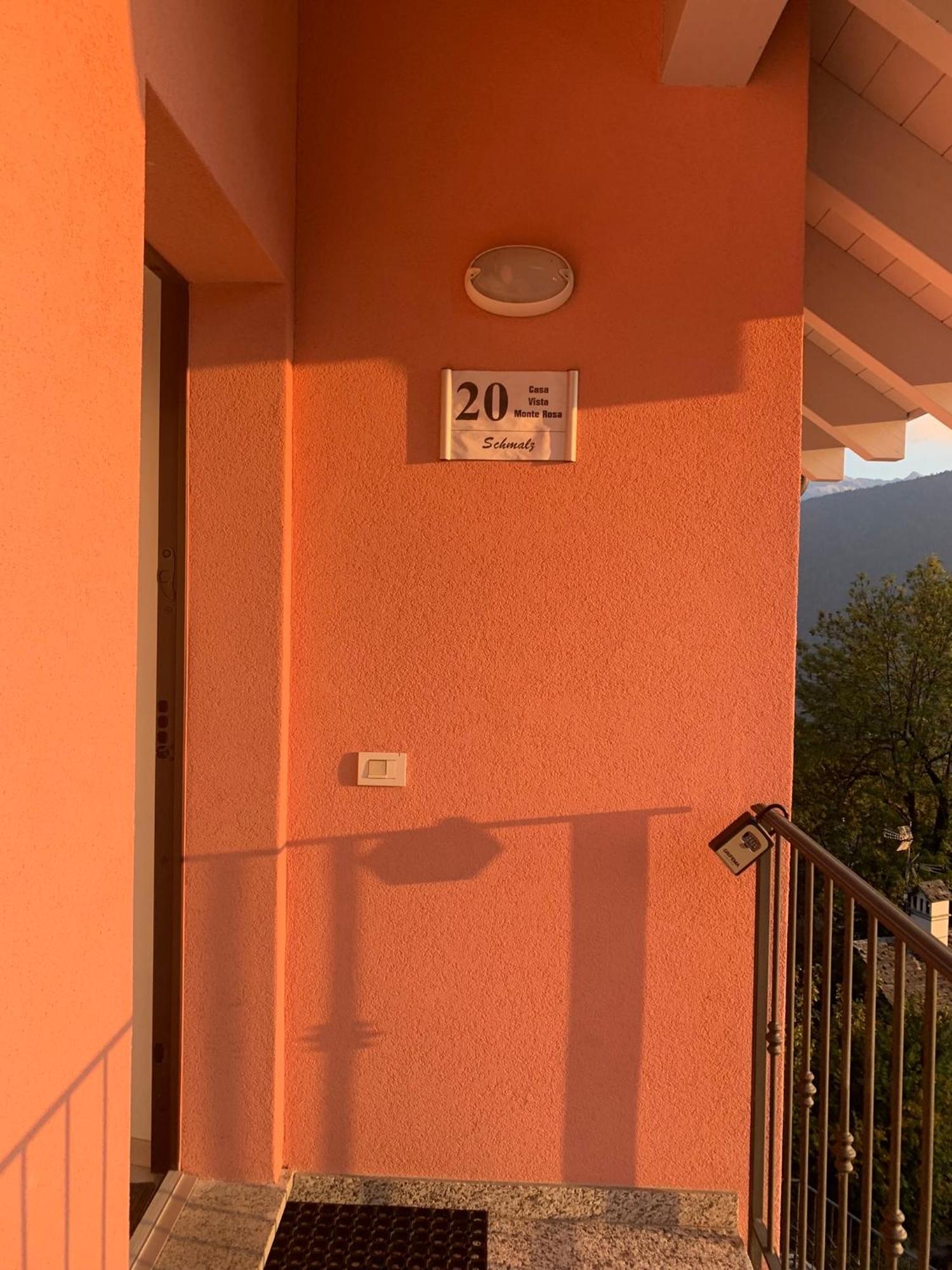 Casa Vista Monte Rosa Apartman Toceno Kültér fotó